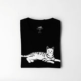 Women's 100% Pima Cotton T-Shirt - Black - Large - Bengal Cats for sale near me - Brown, Silver & Snow Bengal kittens for Sale