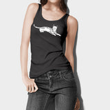 Women's 100% Organic Pima Cotton Tank Top - Black - Large - Bengal Cats for sale near me - Brown, Silver & Snow Bengal kittens for Sale